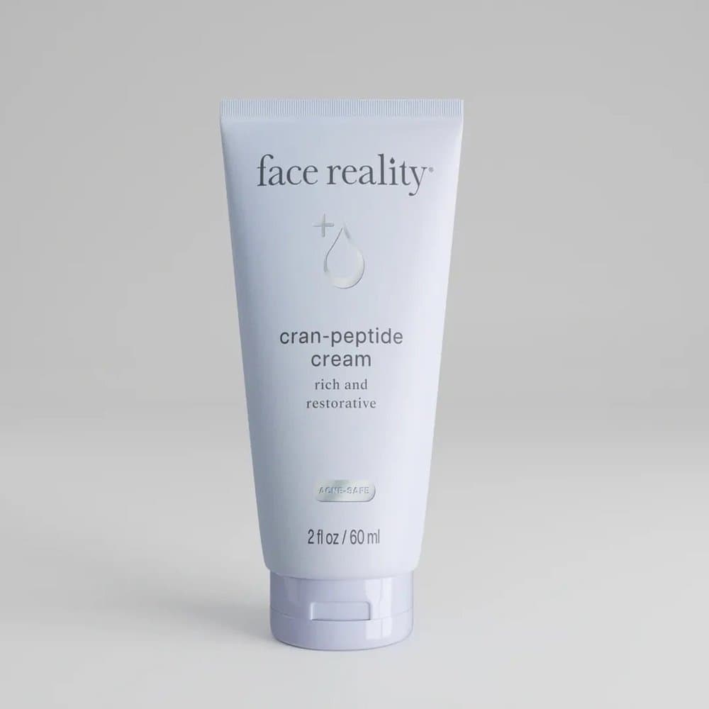 Face Reality Cran-Peptide Cream tube.