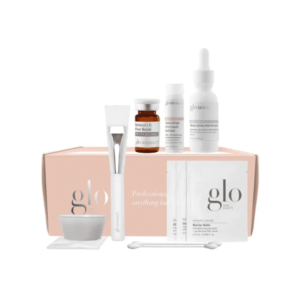 Glo Skin Beauty Retinol and Vitamin C Smoothing Peel kit
